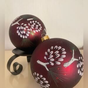 Ornaments for the holidays hand painted